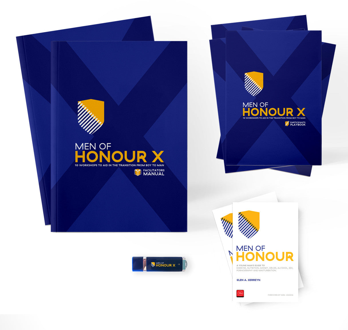 MEN OF HONOUR X   -   STARTER PACK:    10 Workshops to Aid in the Transition from Boy to Man.